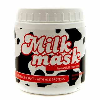 Milk Mask - Maska nawilżająca do włosów, z mlecznymi proteinami, 1000ml