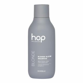 Montibello HOP Blonde Glow Rozświetlający szampon do włosów rozjaśnianych i blond, neutralizuje niepożądane tony, 300ml