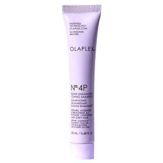 Olaplex No.4P Blonde Enhancer Toning Shampoo Fioletowy szampon do włosów blond, Travel Size, 20ml
