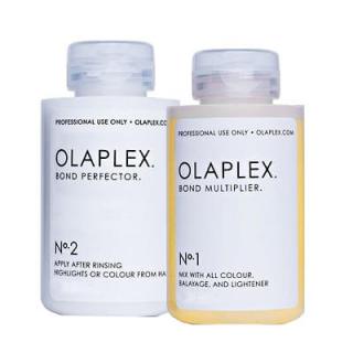 OLAPLEX ZESTAW No.1 22.5ml No.2 45ml, W STRZYKAWKACH