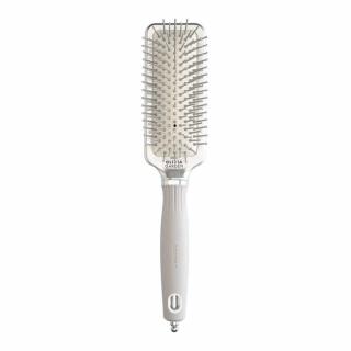 Olivia Garden Expert Care Rectangular Silver S, Szczotka do włosów antystatyczna