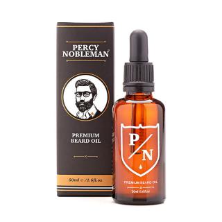 Percy Nobleman Premium Beard Oil - Zapachowy olejek do brody, 50ml