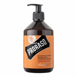 PRORASO Szampon do brody Wood  Spice, Barber Size, 500ml