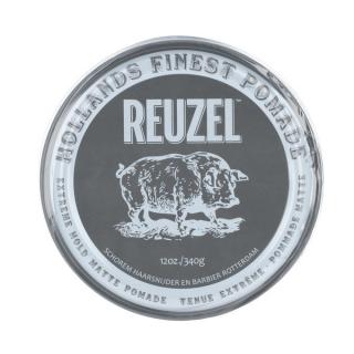 Reuzel Extreme Hold Matte Hog Pomada do włosów, matowe wykończenie, Barber Size, 340g