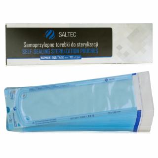 SALTEC Torebki, woreczki do sterylizacji samoprzylepne 70x230mm 200 sztuk