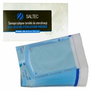 SALTEC Torebki, woreczki do sterylizacji samoprzylepne 90x135mm 200 sztuk
