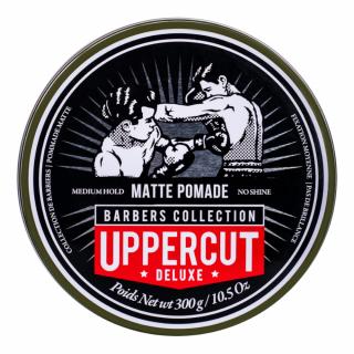Uppercut Deluxe Matte Pomade - Pomada do włosów, wykończenie matowe, Barber Size, 300g
