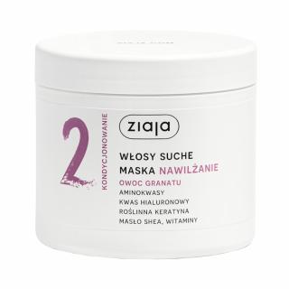 Ziaja Owoc Granatu Maska do włosów nawilżanie, 350ml