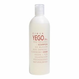 Ziaja Yego Żel pod prysznic i szampon do włosów kod zapachu: czerwony cedr, 400ml