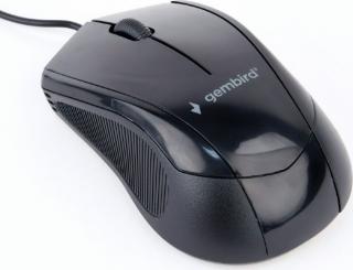 Gembird mysz optyczna USB MUS-3B-02 1000DPI czarna