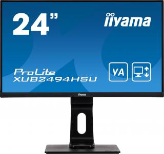 IIYAMA Monitor 24" VA FHD HDMI DP VGA USB HAS