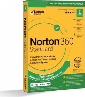 Symantec Norton 360 Standard 1U 1Y