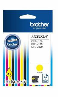 Tusz Brother LC525XLY YELL 1300 do DCP-J100 DCP-J105