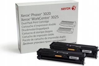 Xerox toner pro 3020 3025 3000stron czarny 2pack 106R03048