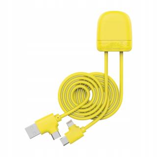 Xoopar Ice-C Multi-Connector Kabel ładujący USB-C, USB, 1 metr Lightning z