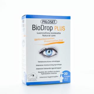 BioDrop PLUS krople nawilżające bez konserwantów 10 ml [20x0,5ml]