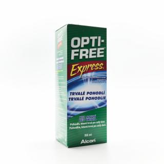 OPTI FREE Express 355 ml - płyn do pielęgnacji miękkich soczewek kontaktowych