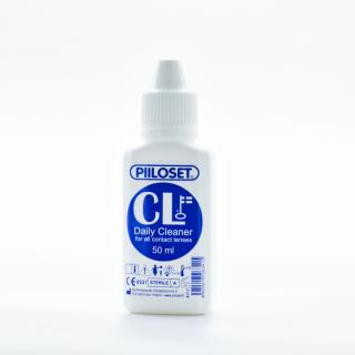 PIILOSET DAILY CLEANER 50 ml - NOWY koncentrat czyszczący do soczewek kontaktowych