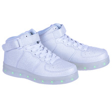 Buty Dziecięce Led Świecące VICO VOP17N29K Silver