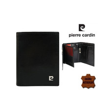 Portfel męski skórzany w pudełku Pierre Cardin 326 YS507.7 Czarny