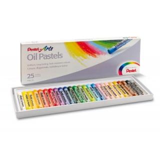 PENTEL pastele olejne 25 kolorów