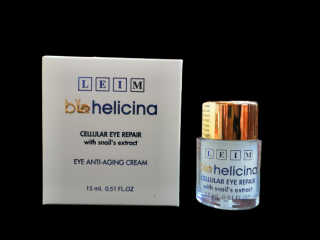 Leim Biohelicina Cellular Eye Repair with Eye Snail's Extract krem pod oczy z ekstraktem roślinnym i ze śluzu ślimaka 15ml