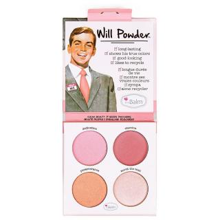 The Balm Will Powder Blush Quad Paleta róży do policzków 10g