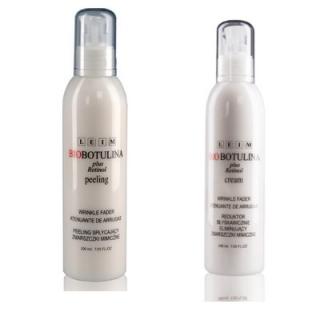 Zestaw LEIM Biobotulina Peeling 200 ml + LEIM Biobotulina Krem 200ml