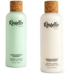 Zestaw Remilia Green Goddess Szampon odżywczy do włosów 300ml  + Remilia Green Goddess Odżywka do włosów 300ml 