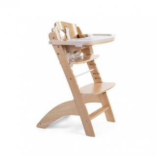 Childhome Drewniane krzesełko do karmienia Lambda 3 natural