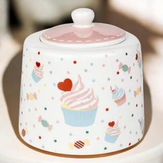 Cukiernica porcelanowa Muffi Florina 320 ml MIX