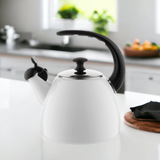 Czajnik emaliowany Aperto Biały Emalia Pleszew 2,2 l