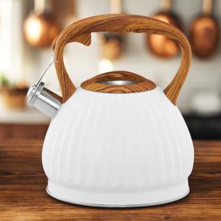 Czajnik tradycyjny Curly Biały Ambition 2,5 l