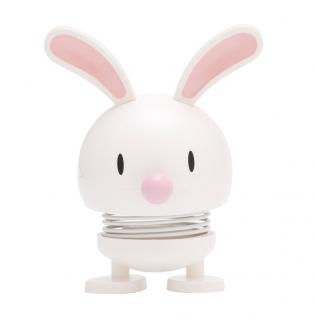 Dekoracyjna figurka optymisty Animal Bunny White Hoptimist