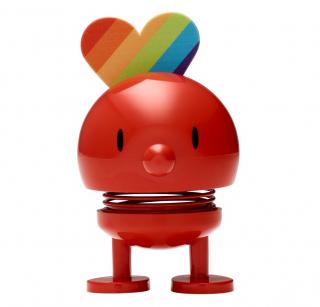 Dekoracyjna figurka optymisty Rainbow S Red Hoptimist