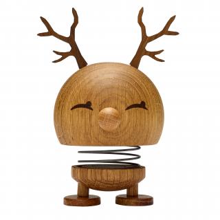 Dekoracyjna figurka optymisty Reindeer Bimble M Oak Hoptimist