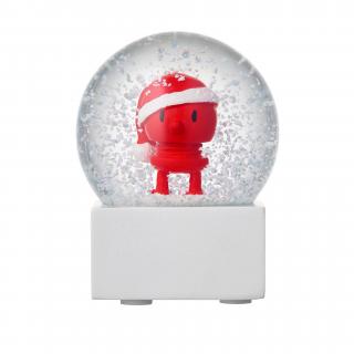 Dekoracyjna figurka śnieżna kula Santa Snow Glob S Red Hoptimist