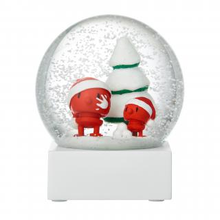 Dekoracyjna figurka śnieżna kula Santa Snow Globe L Red Hoptimist