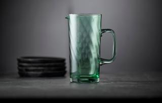 Dzbanek szklany Vienna Zielony Lyngby Glas 1,8 l