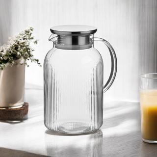 Dzbanek szklany w prążki Dafne Florina 1,5 l