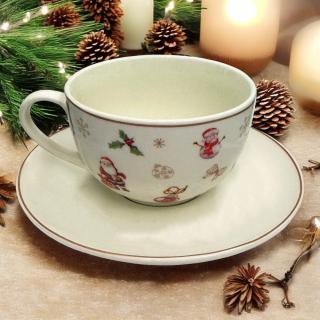 Filiżanka ze spodkiem Winter Fun Florina 220 ml