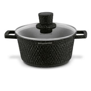 Garnek marmurowy na indukcję non-stick Escuro Konighoffer 4,5 l