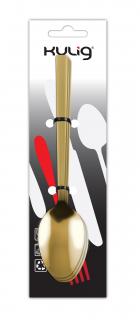 Komplet 3 łyżeczek do herbaty Piano Gold Kulig 14,8 cm