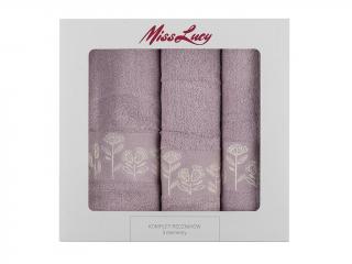 Komplet 3 ręczników Meadow Miss Lucy