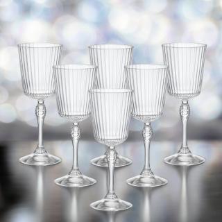 Komplet 6 kieliszków do wina America Bormioli Rocco 250 ml
