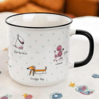 Kubek porcelanowy Puppy Florina 460 ml