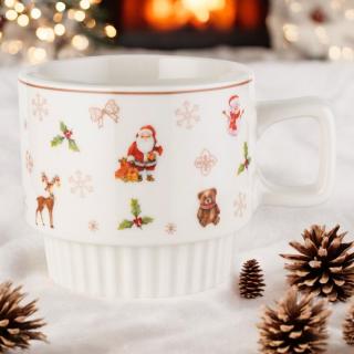 Kubek porcelanowy Winter Fun Florina 350 ml