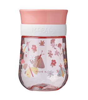 Kubek treningowy Mio Flowers  Butterflies Mepal 300 ml