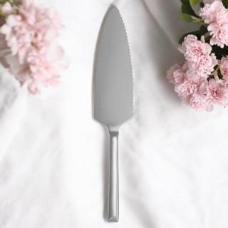 Łopatka i nóż do ciasta Como Silver Ambition 2w1