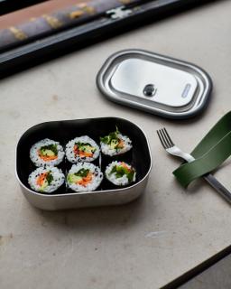 Lunch box stalowy S Box Appetit Oliwkowy Black+Blum